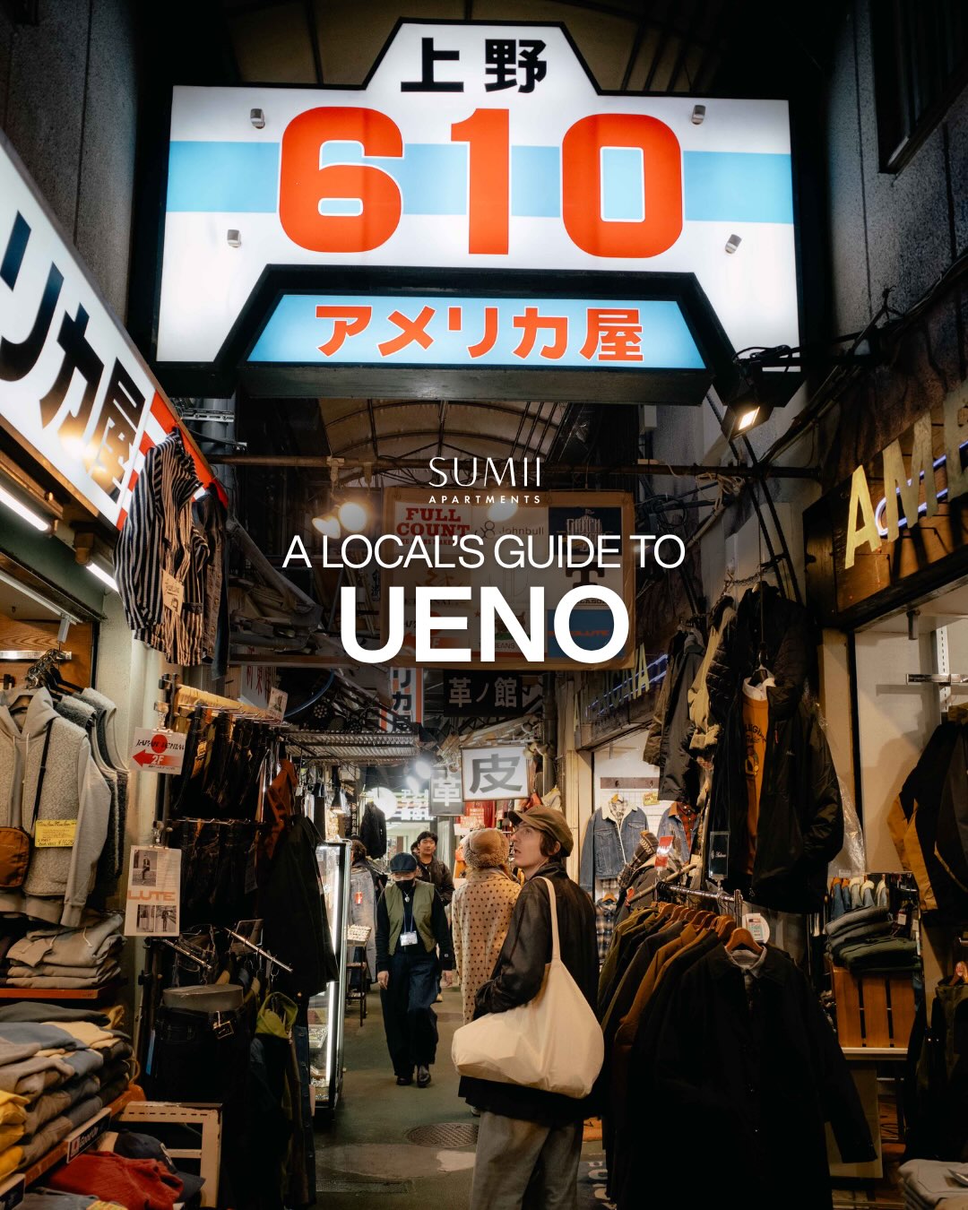 Sumii Apartments, Ueno Ameyoko Shopping Street