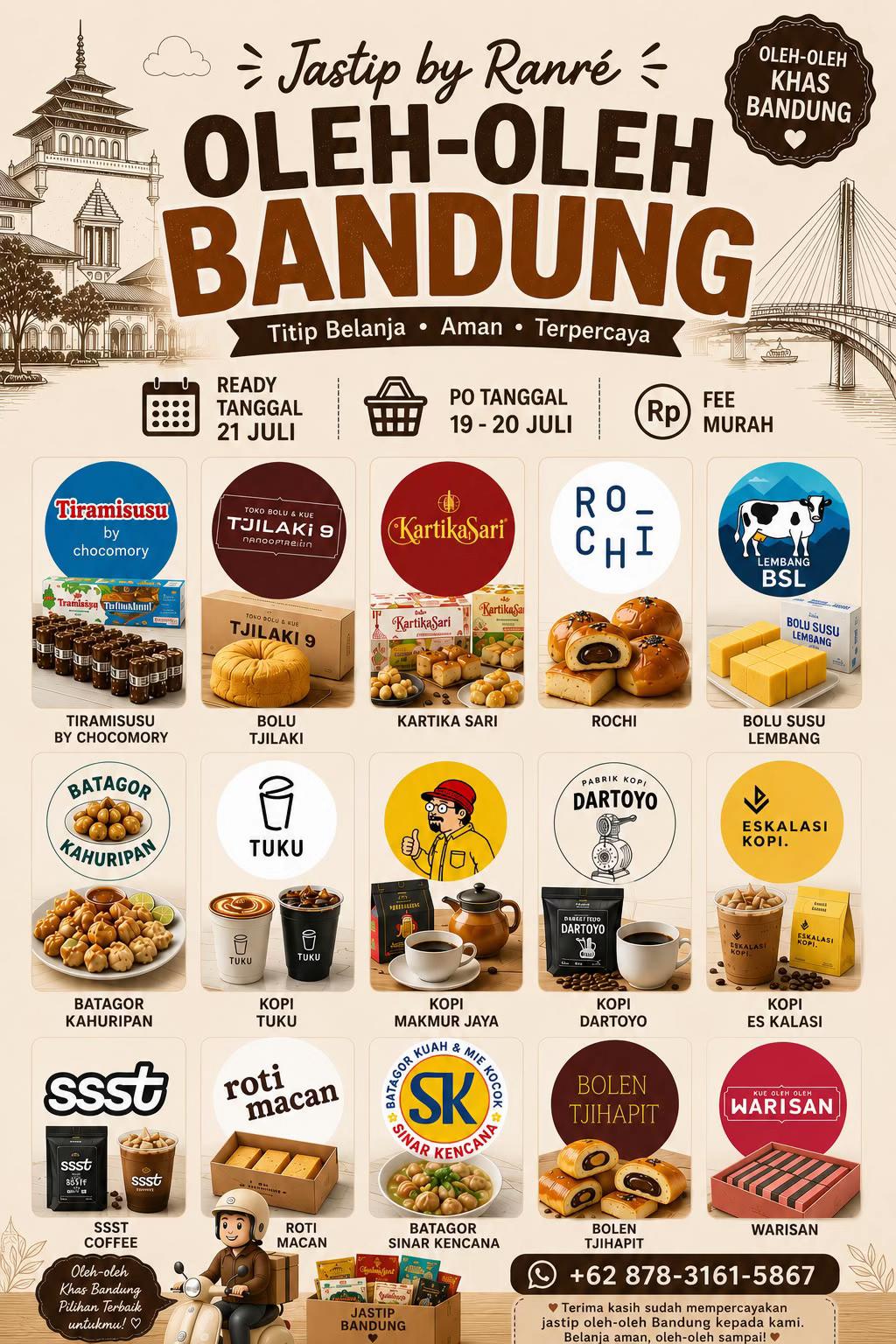 Ranti Salma, WARISAN Kue Oleh Oleh