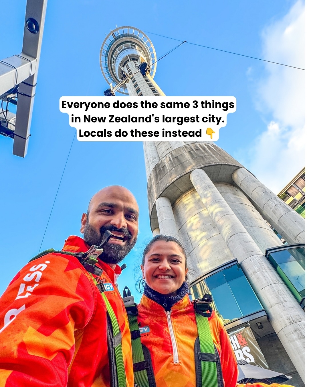 Sagar and Ami | New Zealand Travel & Lifestyle Creators 🇳🇿, Sky Tower