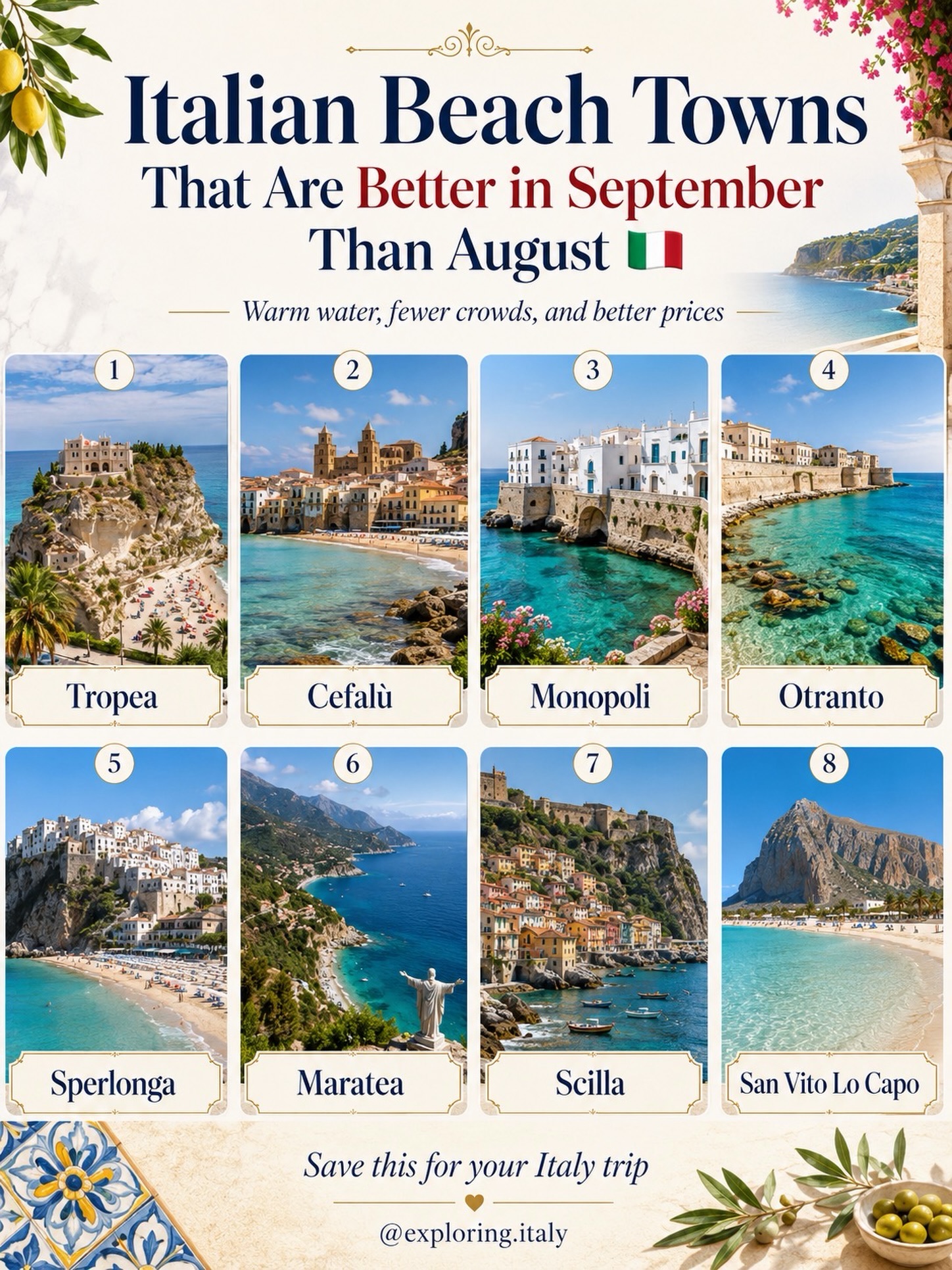 Exploring Italy 🇮🇹, Tropea