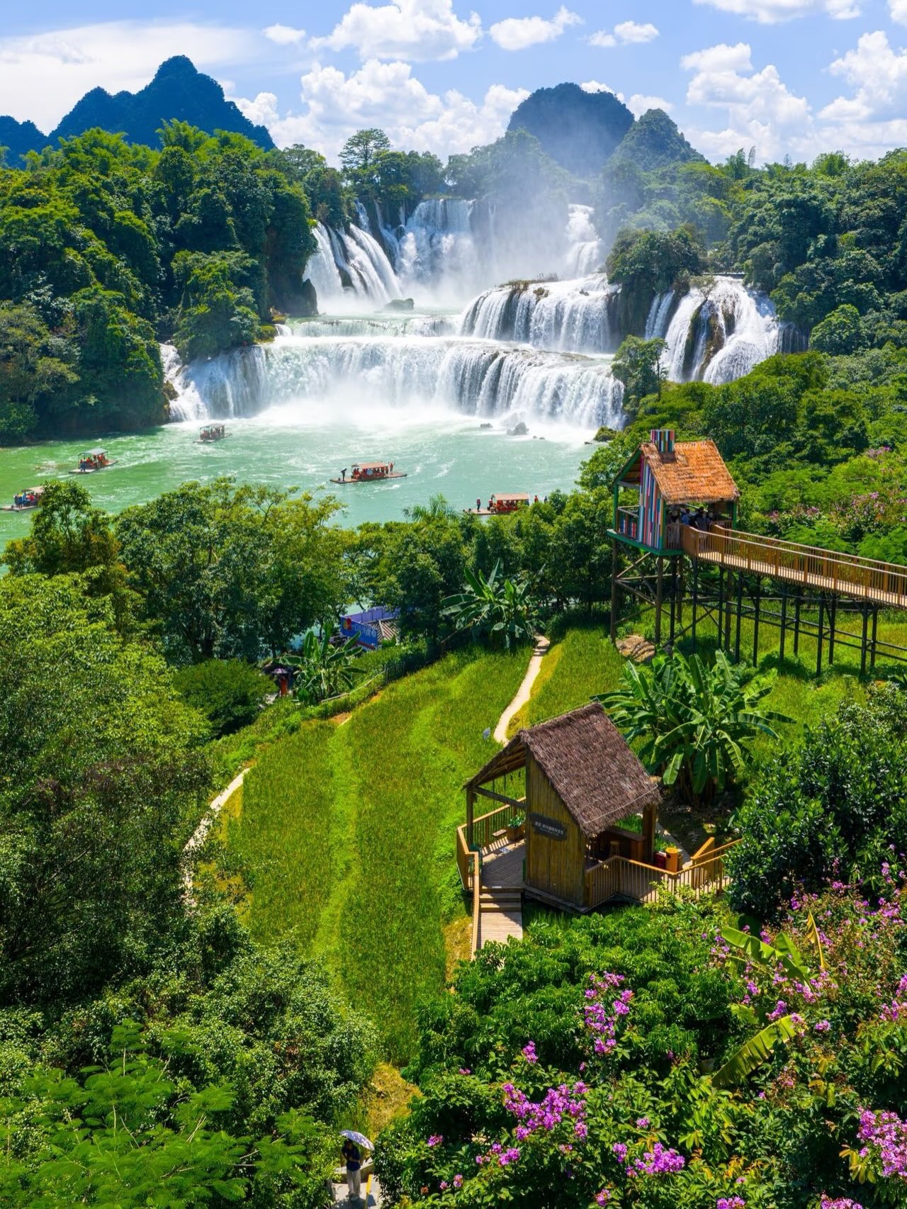 jasmine_pirsch 张恩心, Detian Transnational Waterfalls