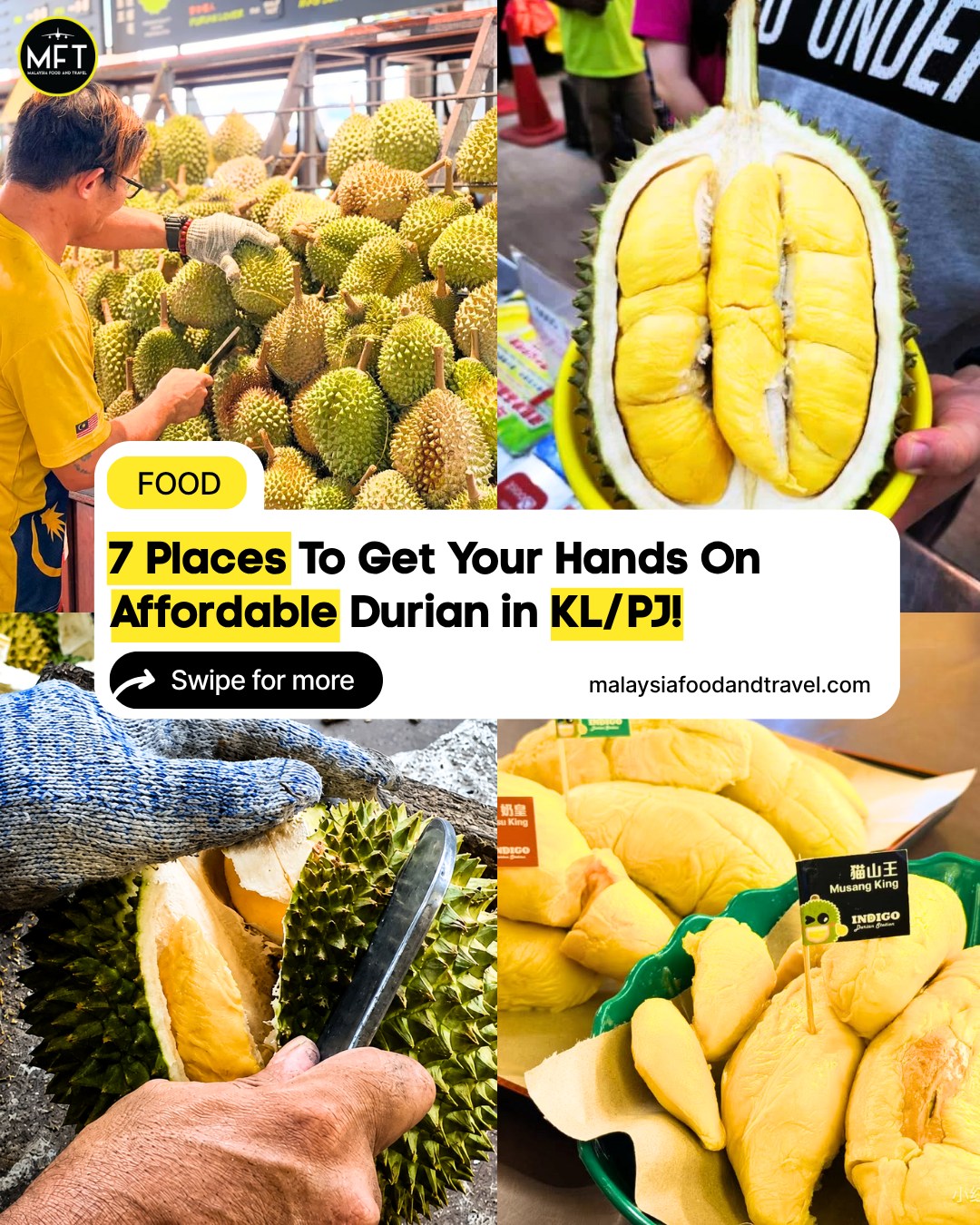 Malaysia Food & Travel, SS2 Durian House Stall
