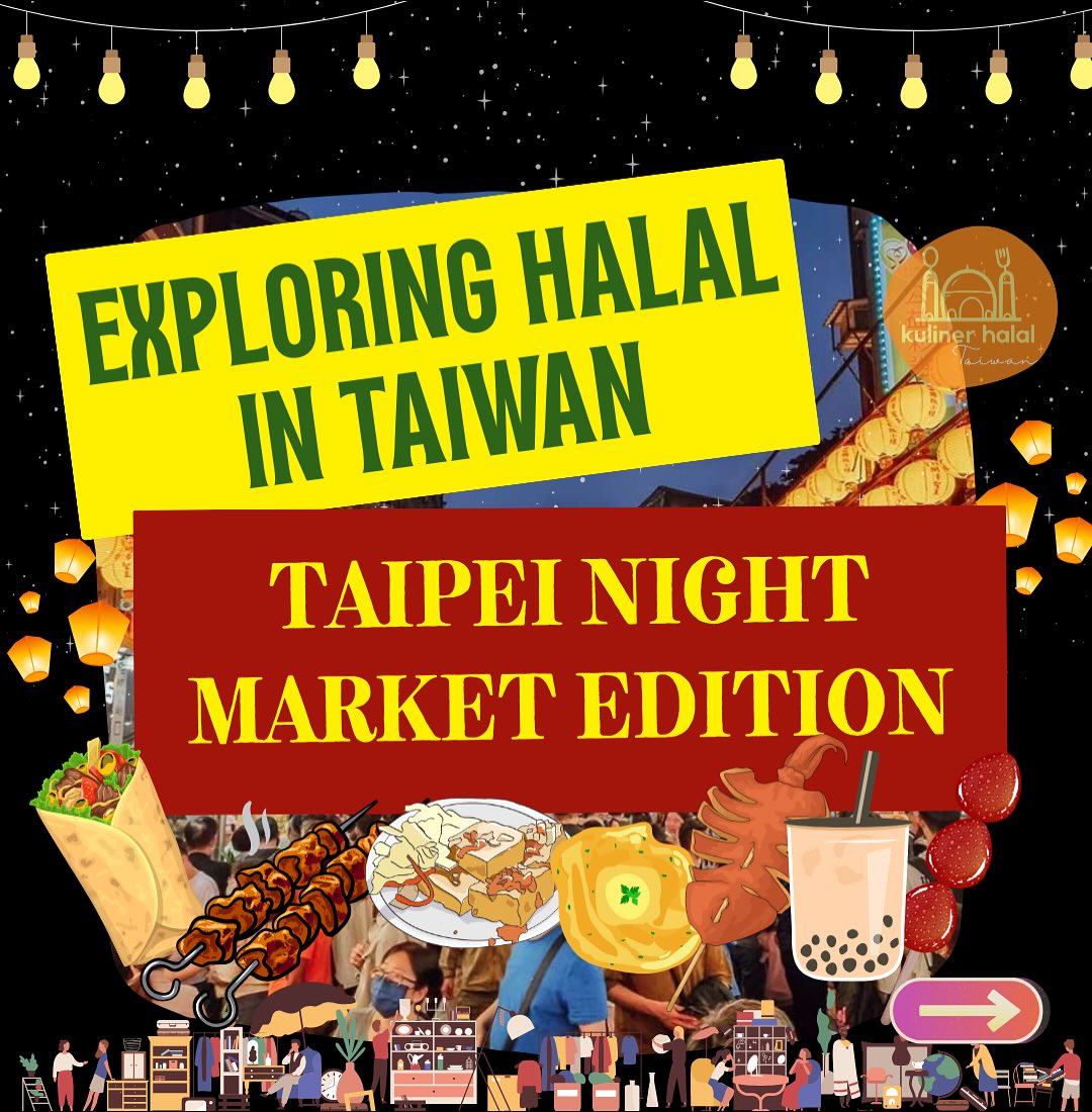 Kuliner Halal Taiwan, Ximending Night Market