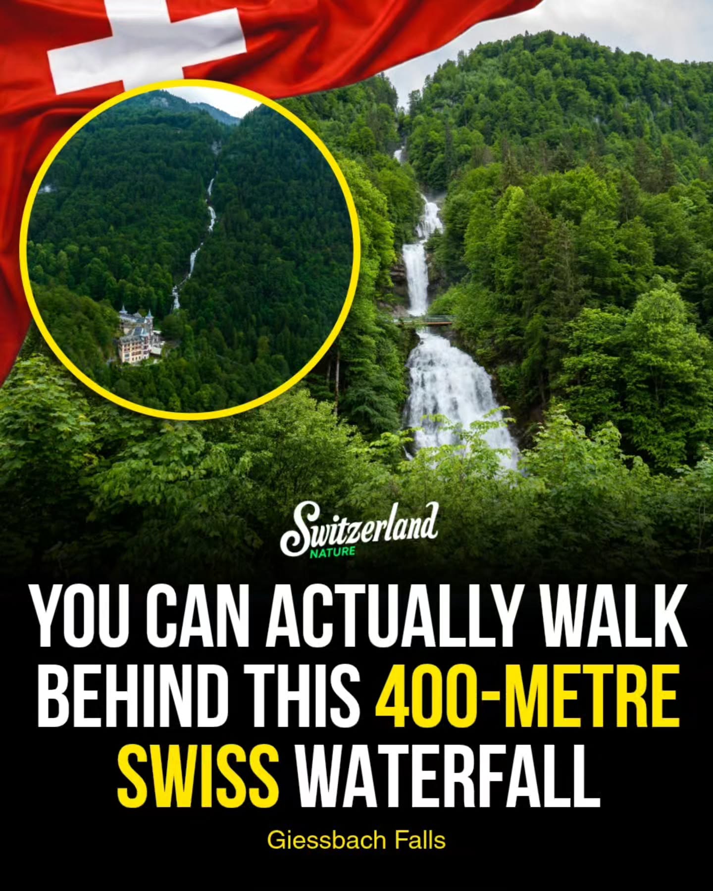 Switzerland 🇨🇠Travel | Hotels | Food | Tips, Giessbach Waterfalls