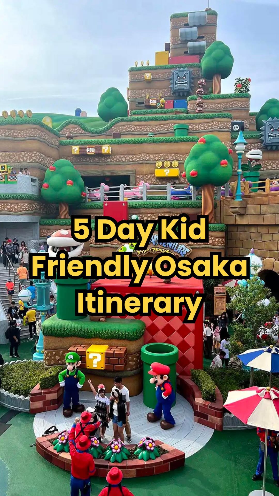 Sunny City Kids, Osaka Castle