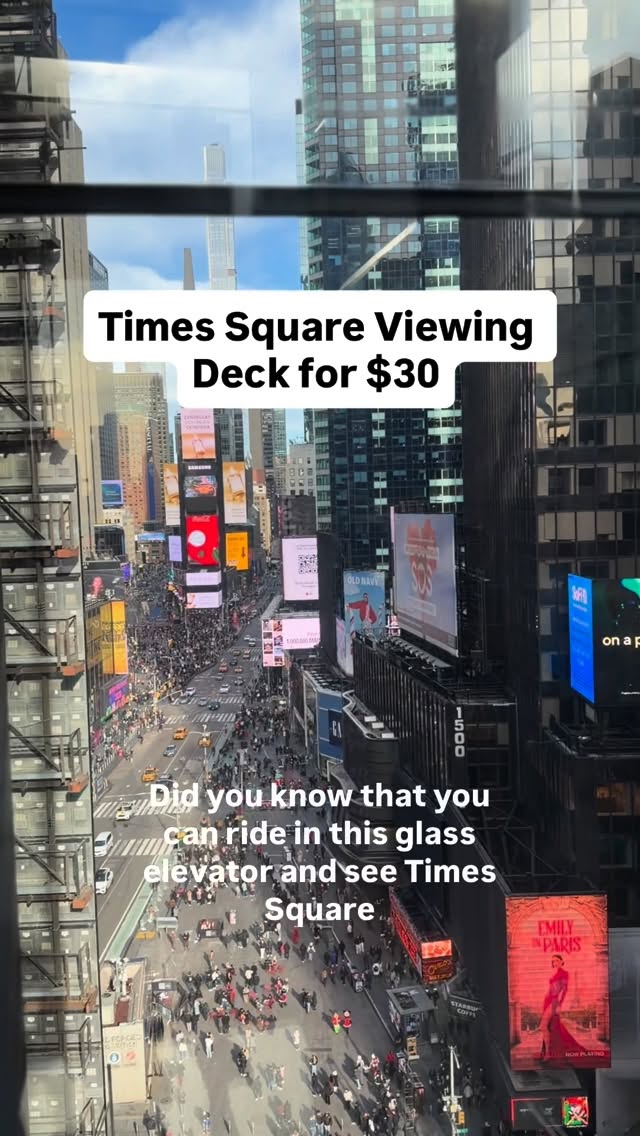Kids Guide NYC, One Times Square