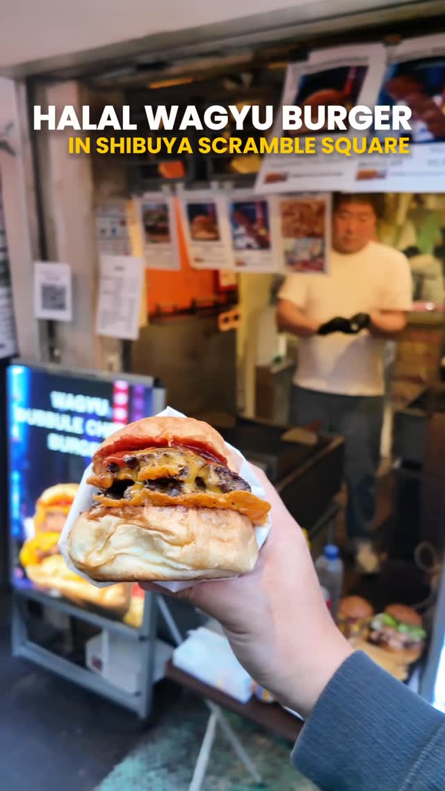 HALAL WAGYU STALL, Shibuya Scramble Crossing