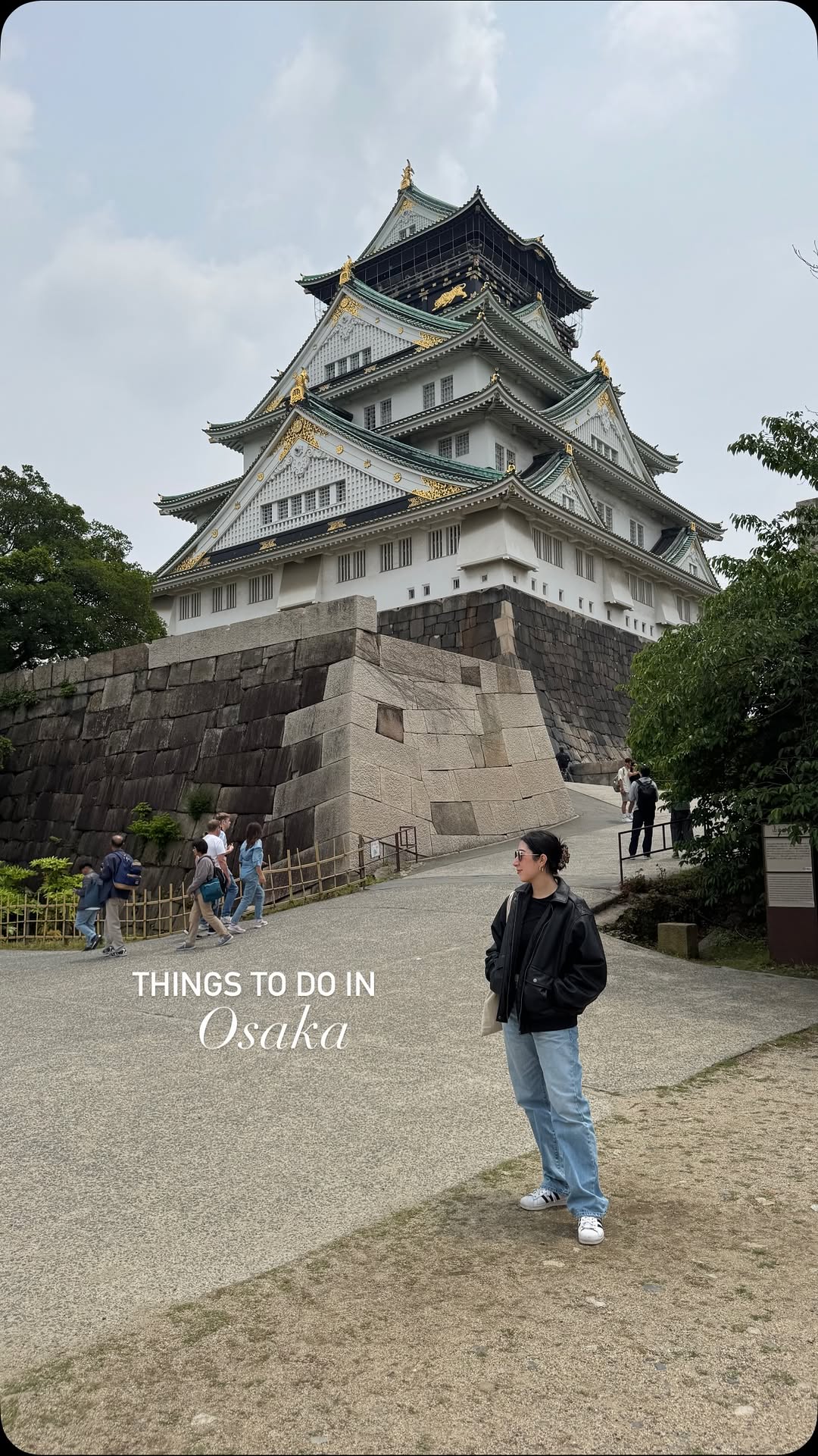 Michele | Portland Content Creator & Foodie, Osaka Castle