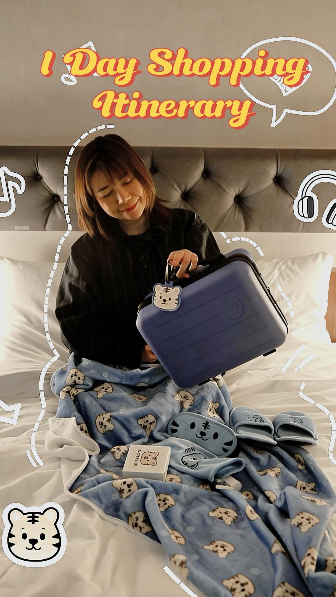Angela Unnie in Korea | Content Creator, Hongdae Street