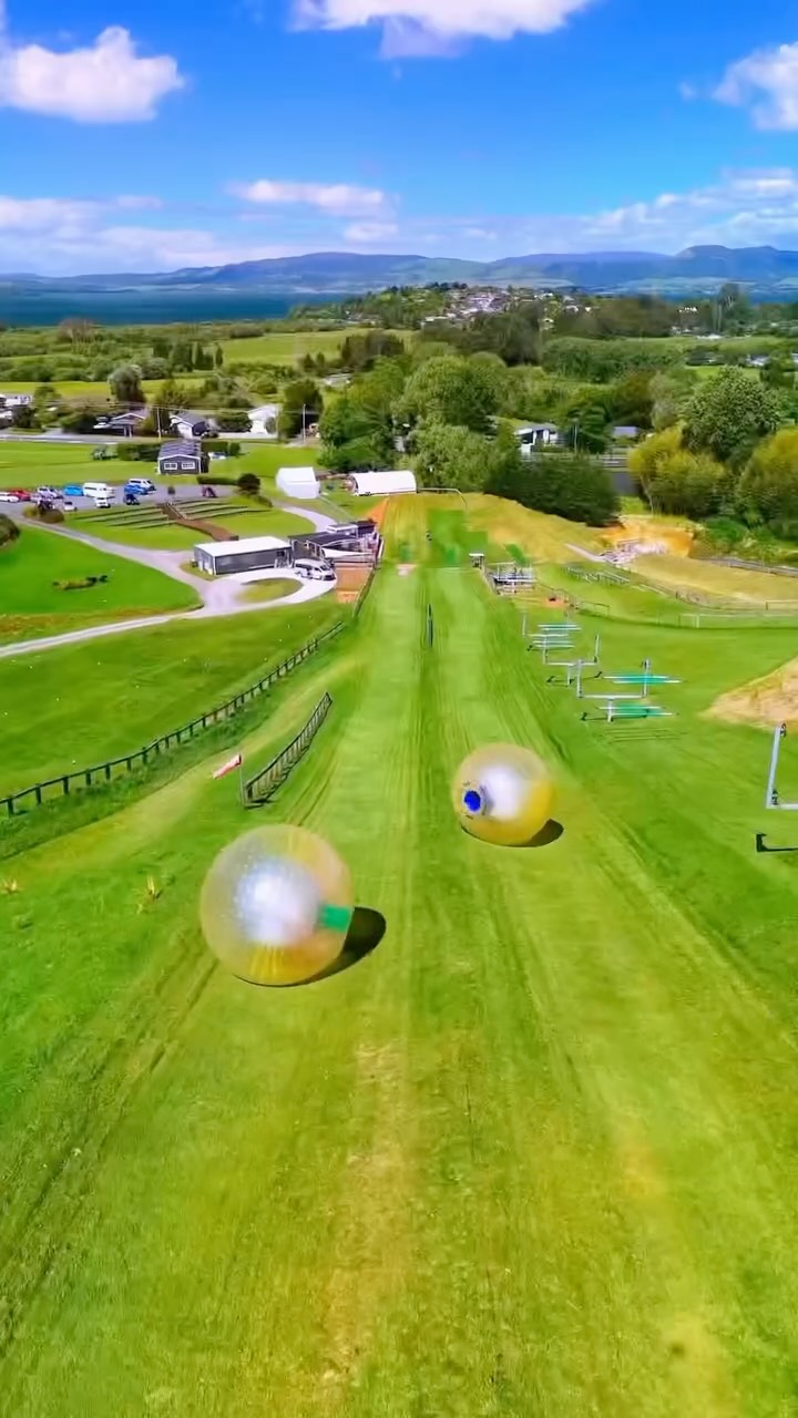 George & Crissa Prieto | Adventure Travel Couple, ZORB™ Rotorua