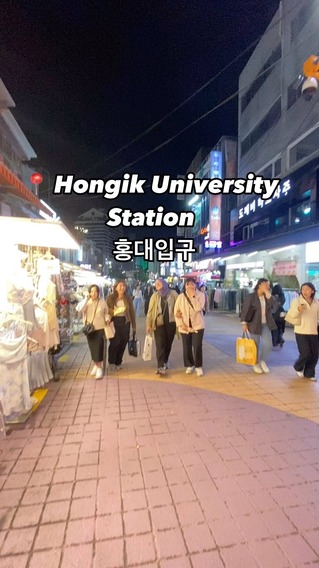 Kore Gezgini 한국여행자 유다희 | Korea Travel Culture Education, Hongdae Street