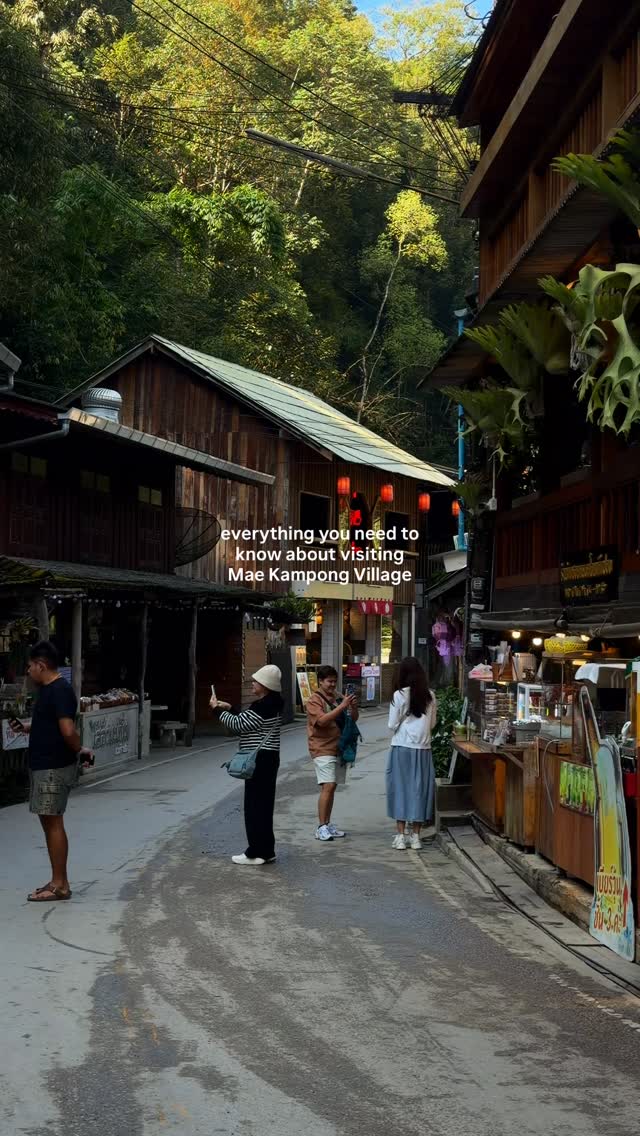 Minette & Oliver | Travel Creators, Mae Kampong Village
