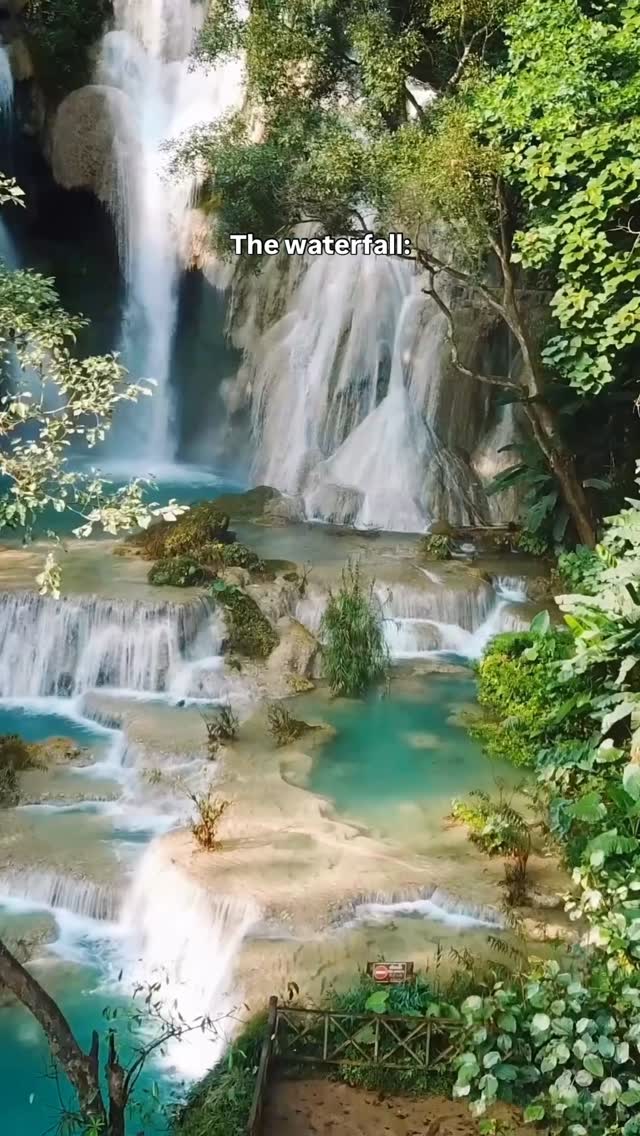 Trisha & Modi | Travel Couple, Kuang Si Waterfall