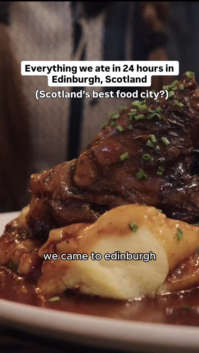 Caleb & Taylor Kiser | US & Worldwide Foodie Travel Couple, Edinburgh