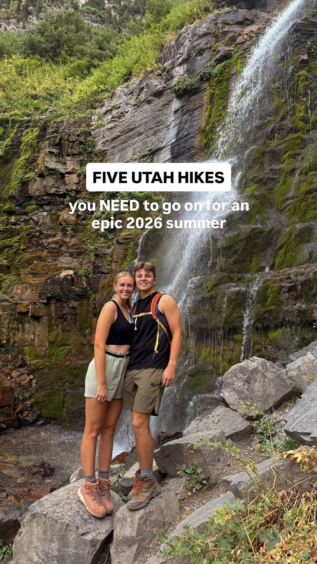 SARAH JANE + JACKSON SALMON | Hiking & Travel Couple, Sunset Peak