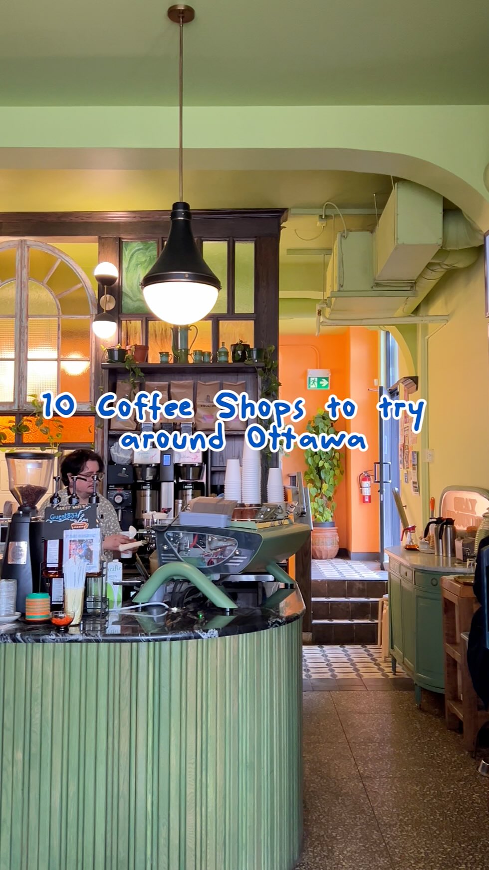 Morgan - Ottawa exploring, Black Squirrel Books & Espresso Bar