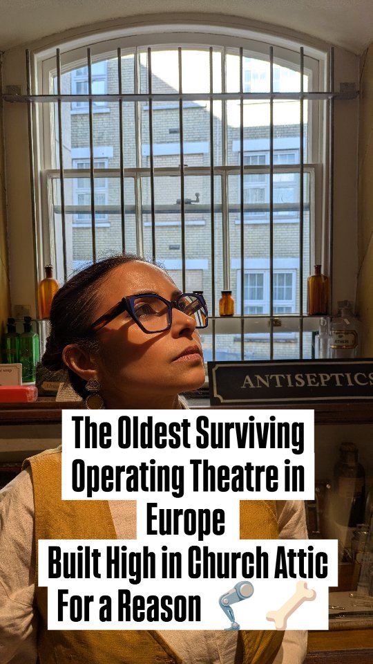 Oishi-UK Neuro Consultant 🩺🧠💉 NHS&Private, The Old Operating Theatre Museum and Herb Garret