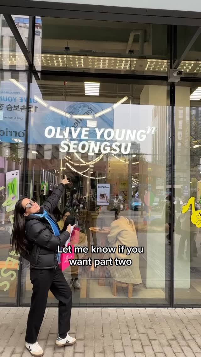 Sarah Forrai, Olive Young Myeongdong Town