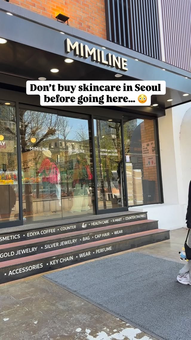 Audrey | Adventure Travel • Unique Finds & Food, Olive Young Myeongdong Town