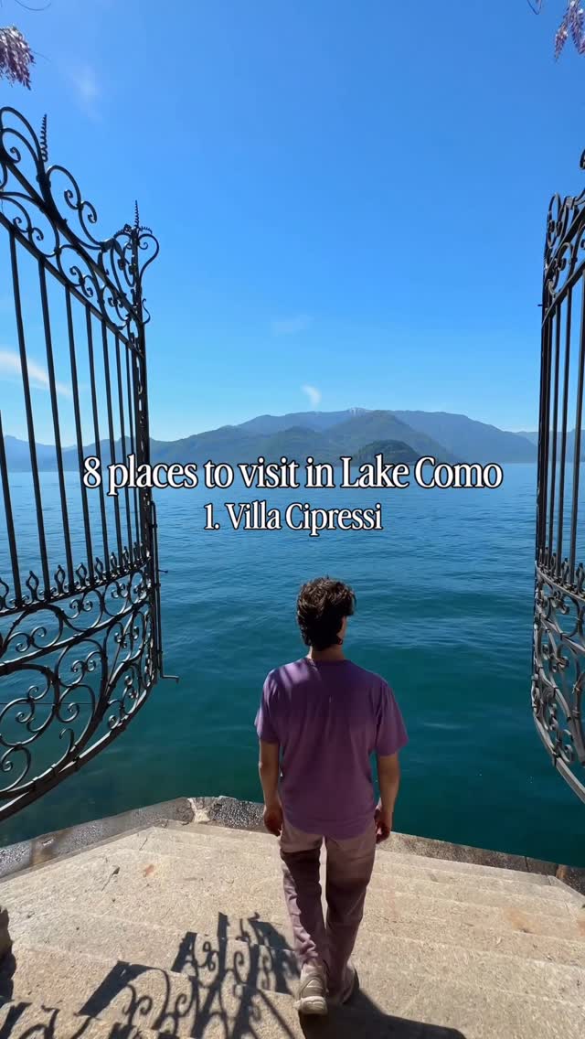 Francesco Meola, Villa del Balbianello