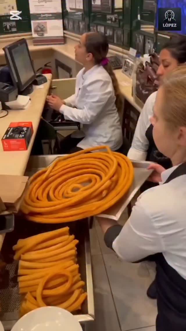 Lopez, Chocolatería San Ginés