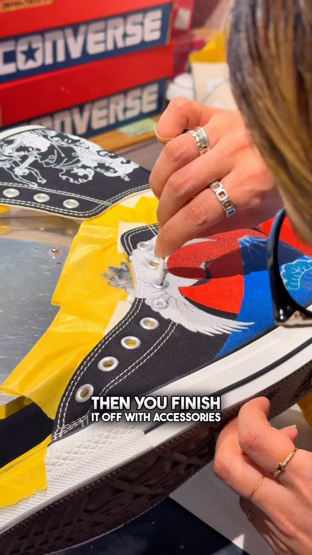 Foxmask (Dani J), CONVERSE STORE HARAJUKU (コンバースストア原宿)