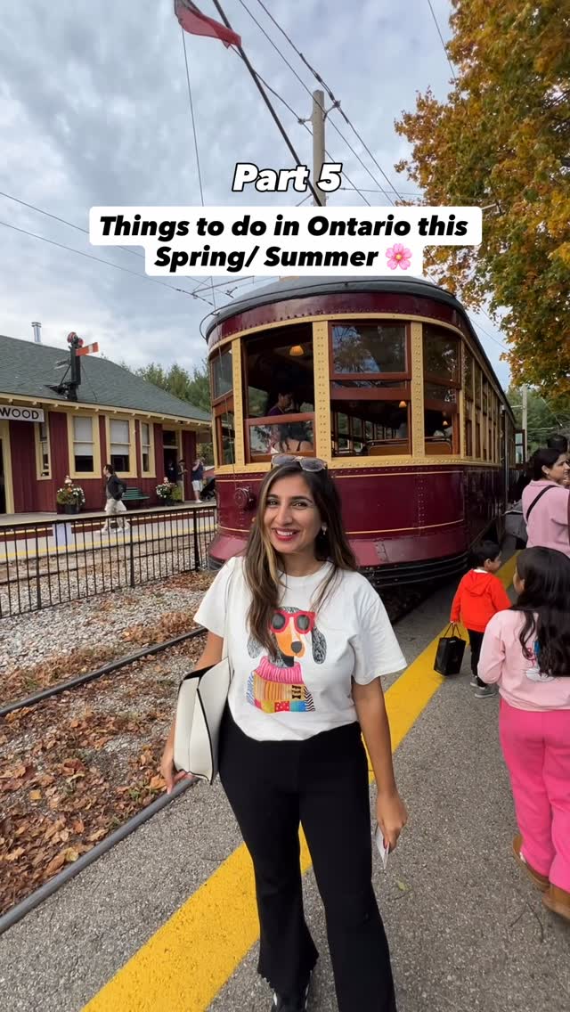 Deepshikha | Local Finds & Travel✨ | Content Creator & UGC 🇨🇦, Halton County Radial Railway Museum