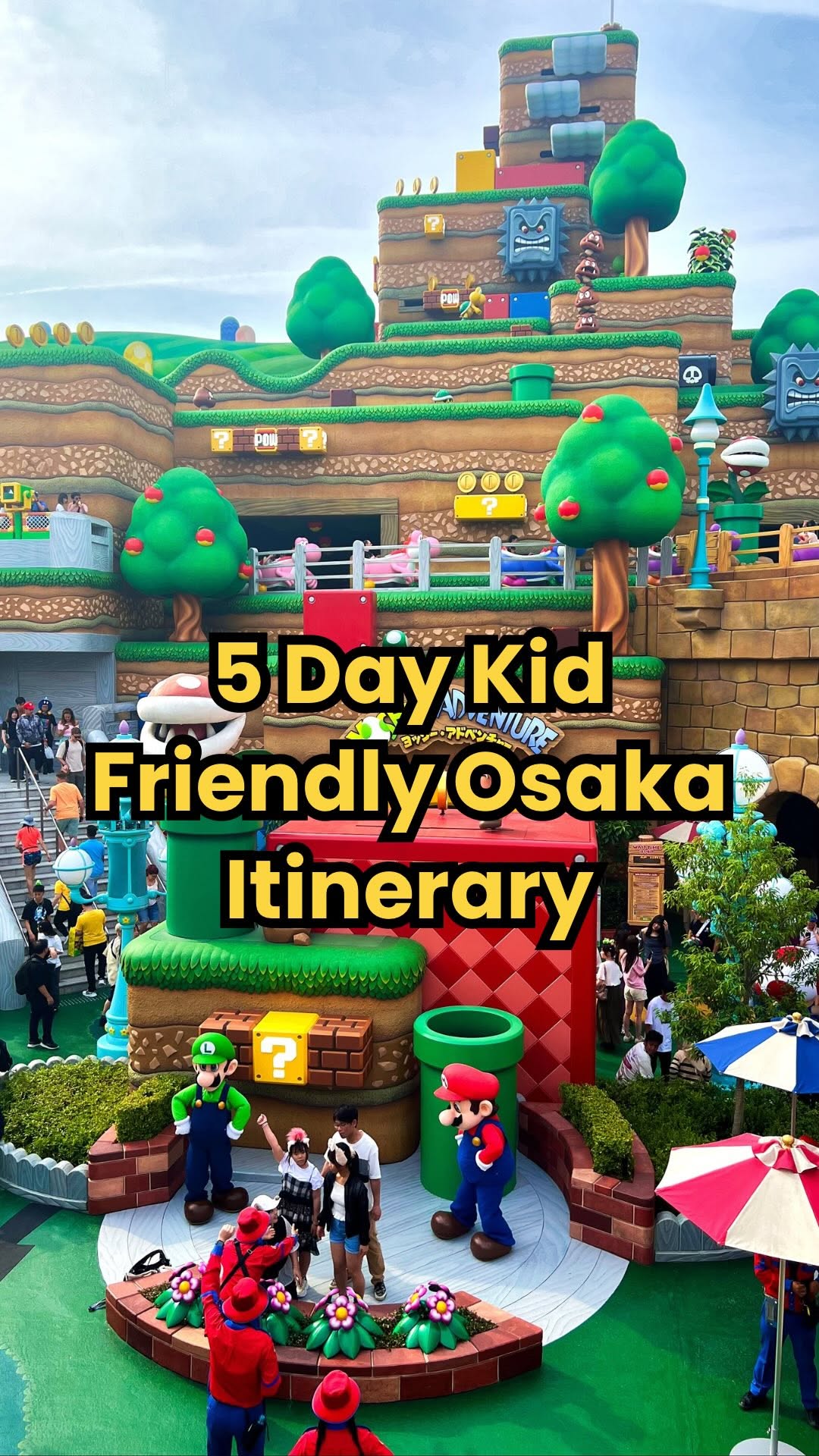 Sunny City Kids, Osaka Castle