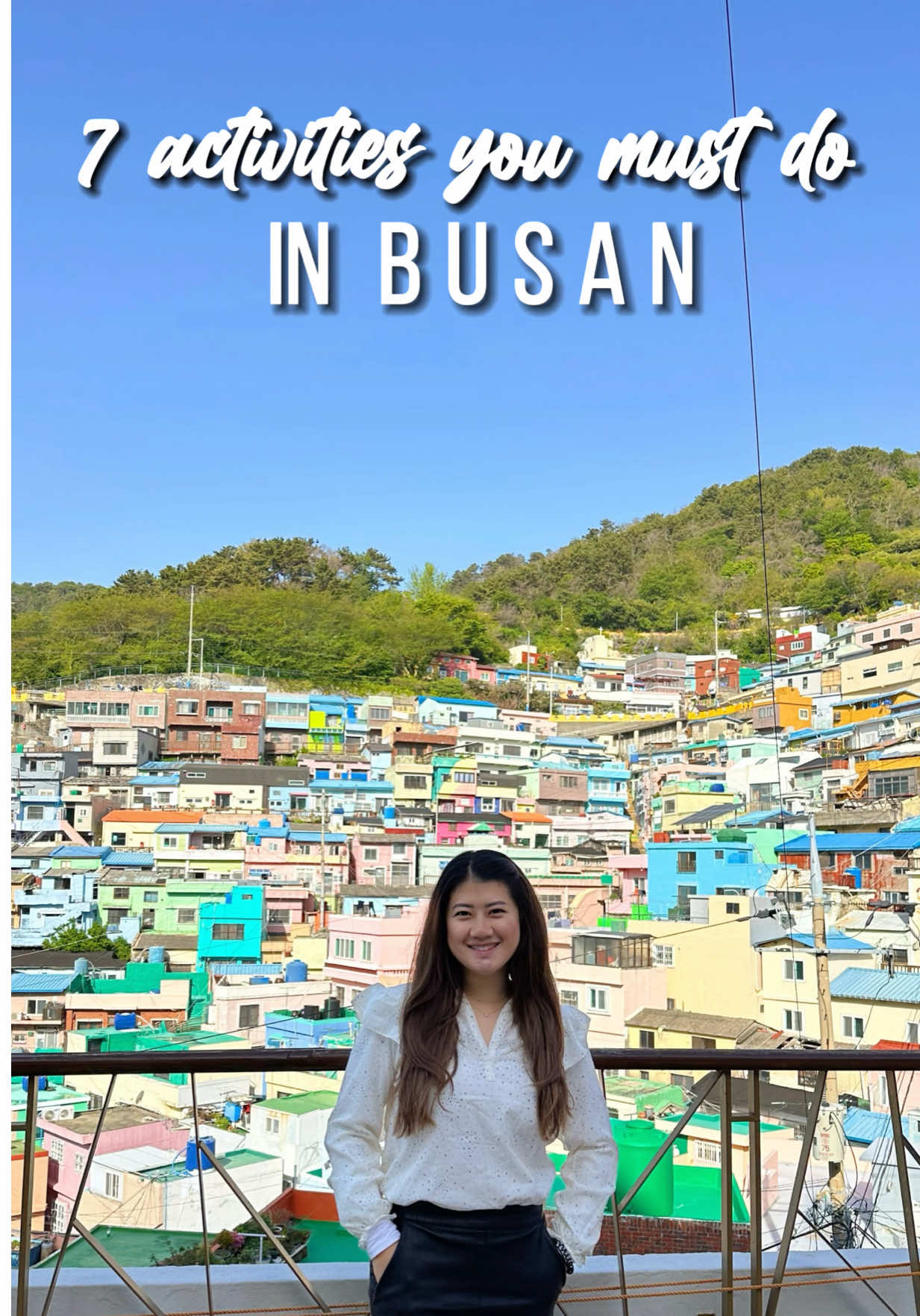 Andrea |Travel Content Creator, Gamcheon Culture Village, Busan