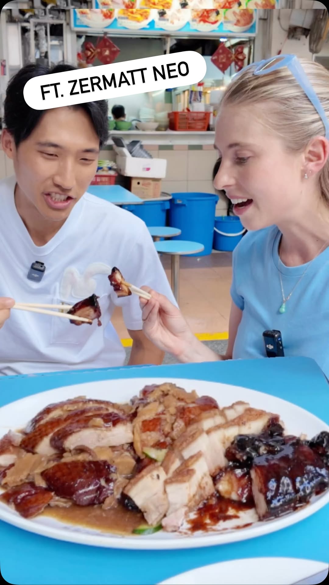 Blondie In China, Golden Mile Food Centre