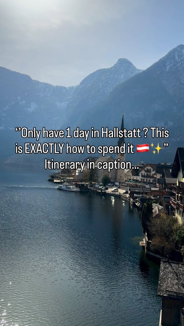 Rudraxi | Travel Content Creator, Panoramic Viewpoint - Hallstatt Skywalk