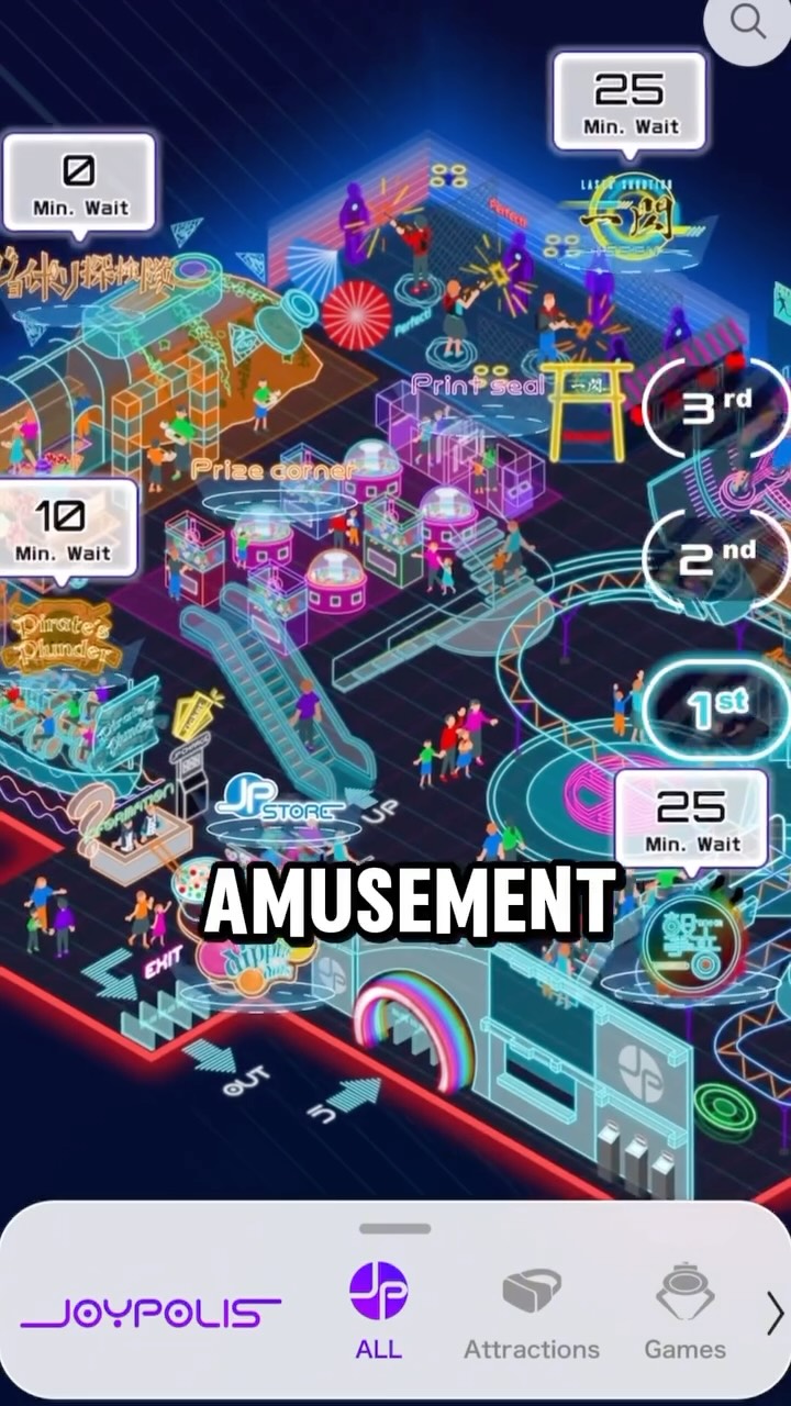 Masaki Katayama, Tokyo Joypolis