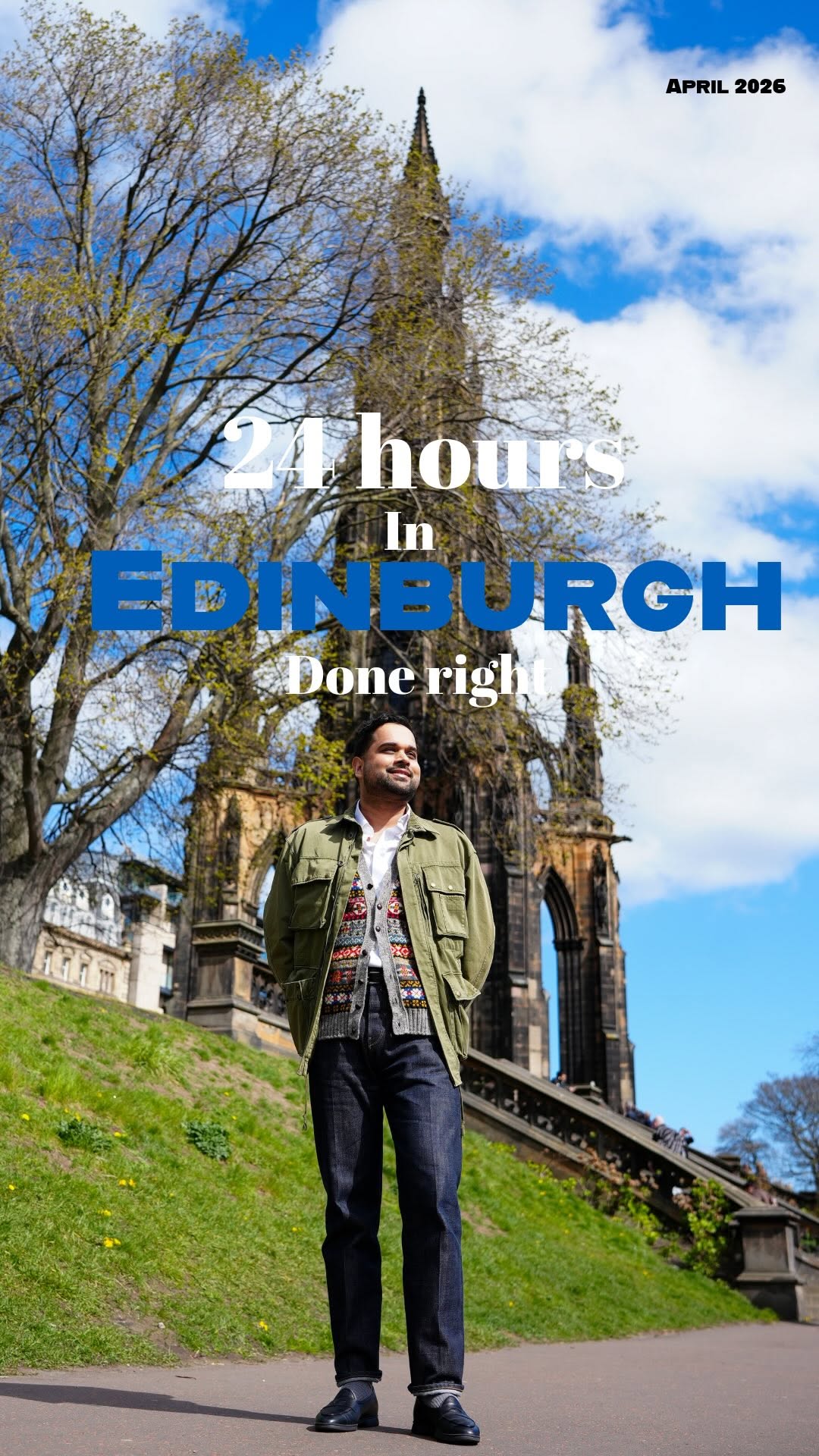 Gagandeep Singh and Gurkaranveer Singh, Edinburgh Castle