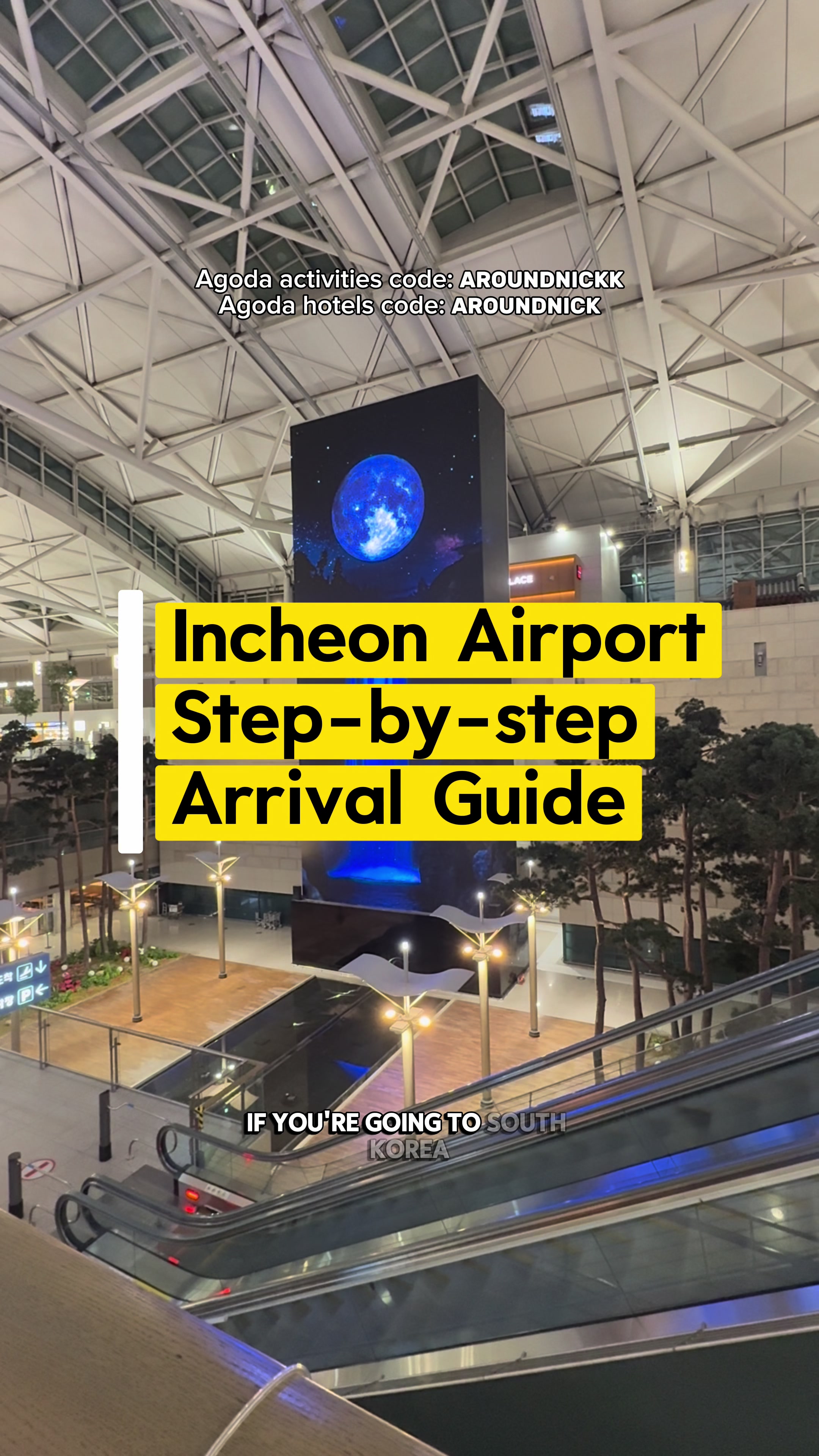 Nick Travels | Around ‘D Plate, Incheon International Airport