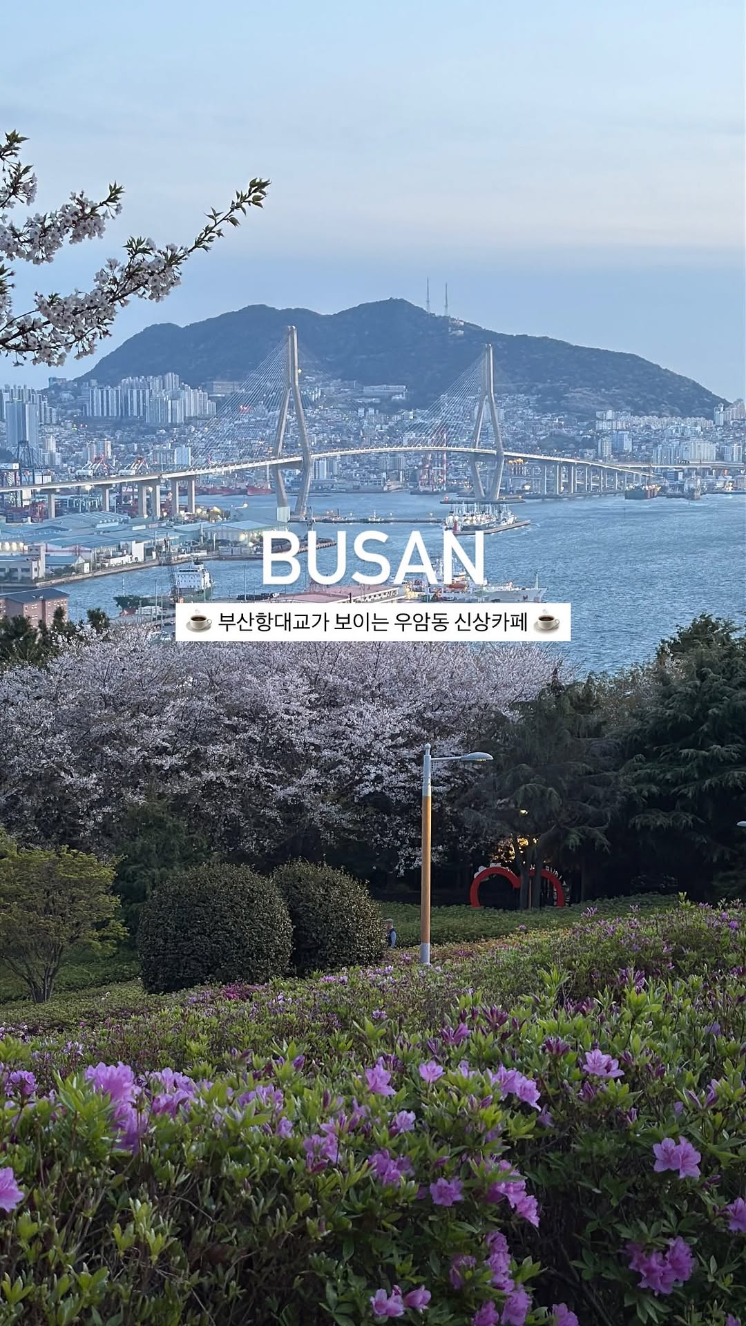 누슈 | 부산 빵빵 • 카페, Busan Harbor Bridge