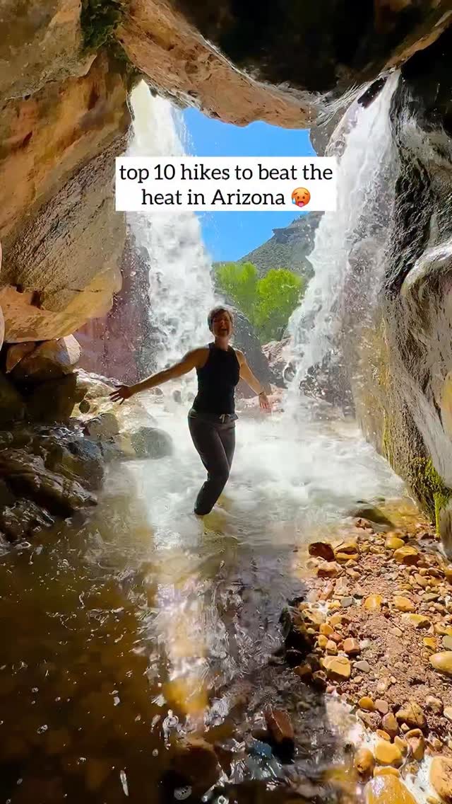 Jessica Kesti | 📍Arizona | Hiking + Adventures, West Fork Oak Creek Trailhead