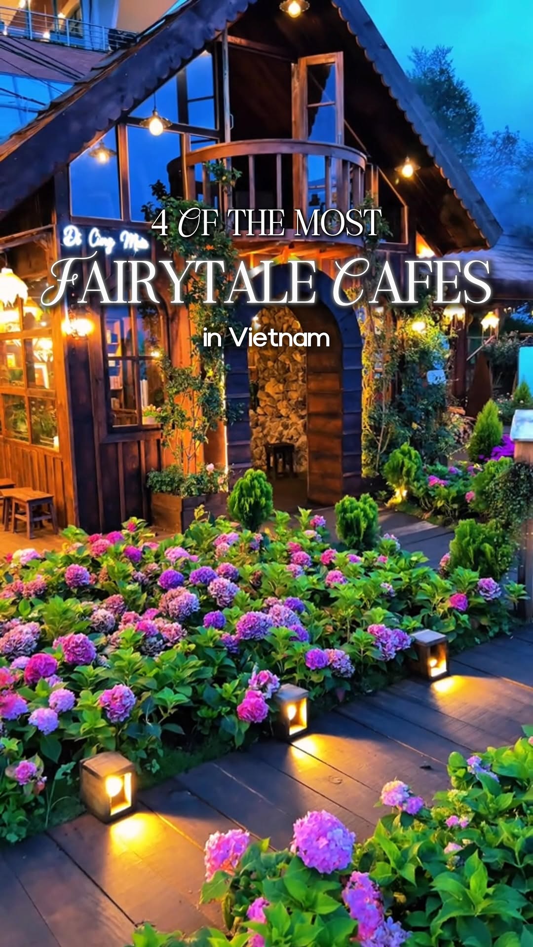 ☕️Kafé shop locations around Vietnam🇻🇳, Cafe Sân Vườn Miền Thảo Mộc