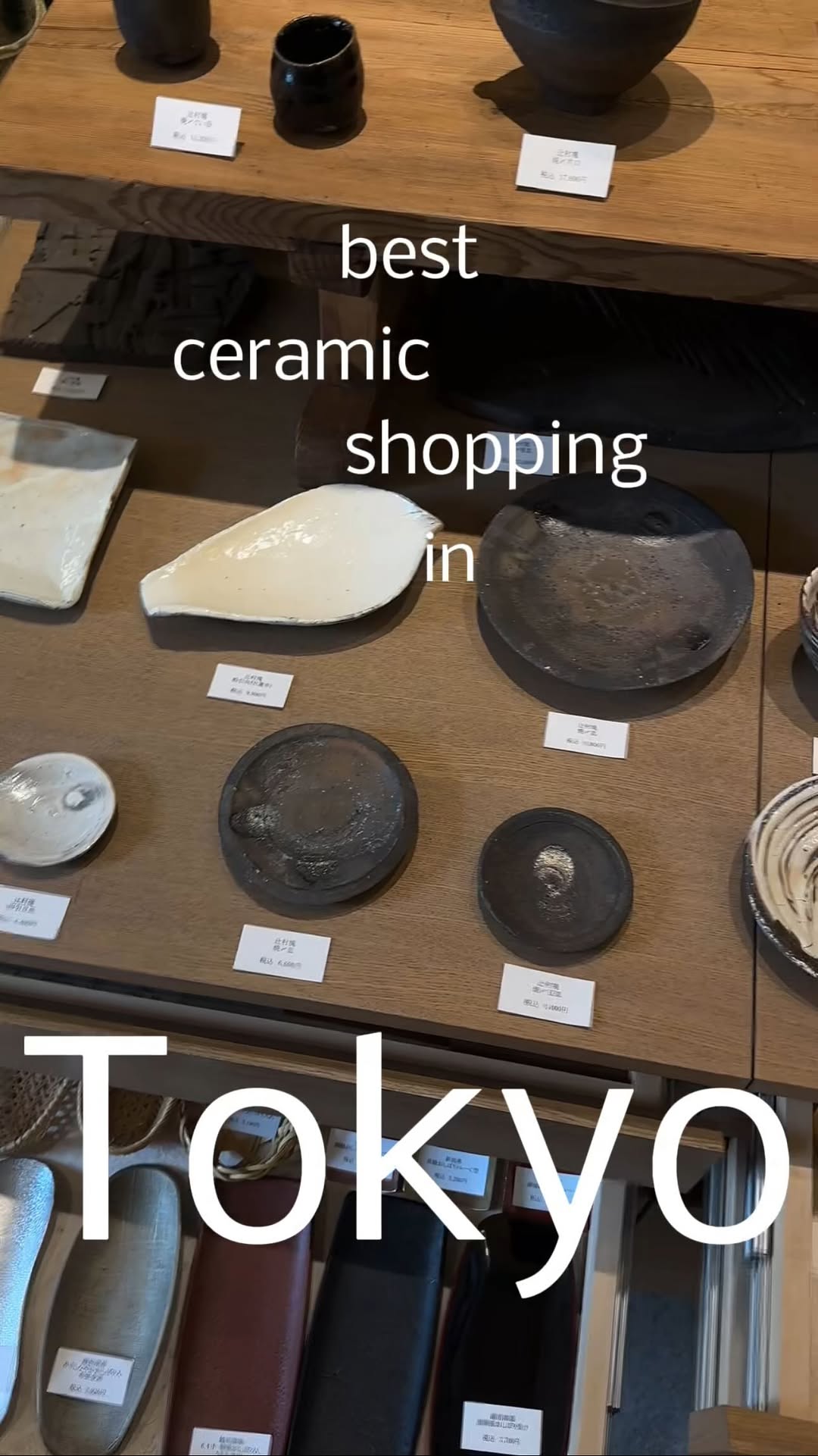 sophie | ceramic artist, Kappabashi Kitchen Street