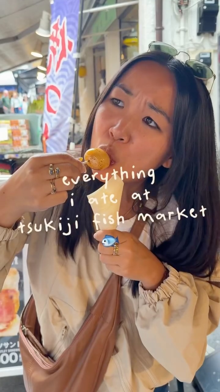 kelly EATatani | oc + la + ie, Tsukiji Outer Market