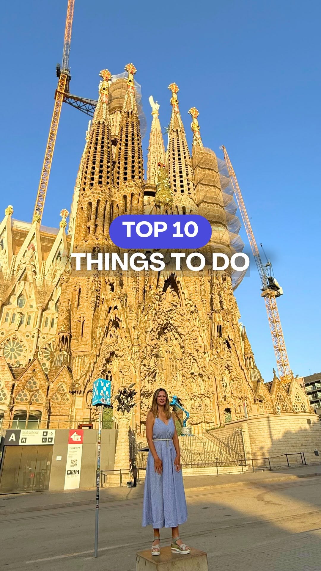 Florenta Viñas Barcelona, La Sagrada Familia