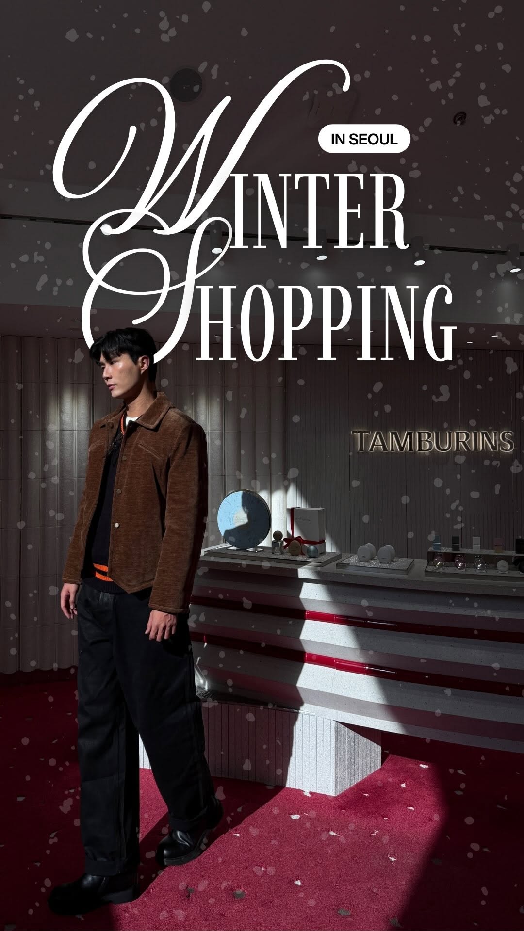 MELVIN ONG 옹유학, Shinsegae Department Store Main Store
