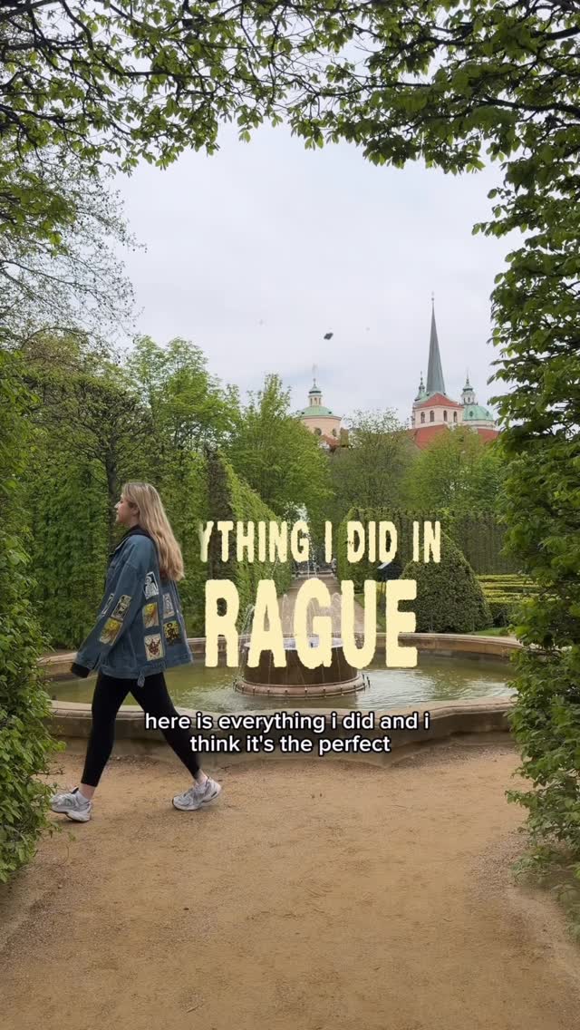 Klaudia Falenta | Travel Content Creator, Prague Castle