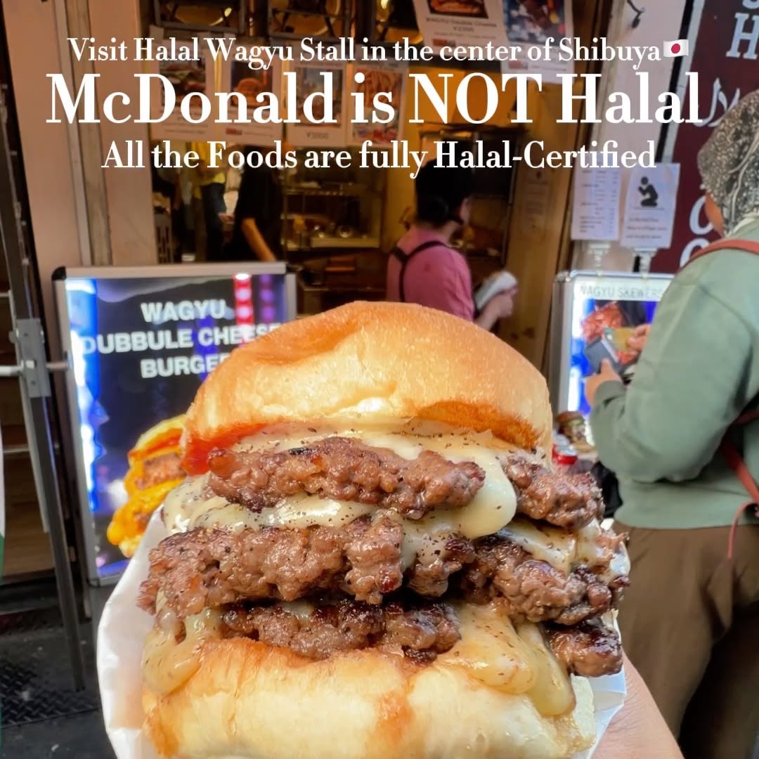 HALAL WAGYU STALL, Shibuya Station