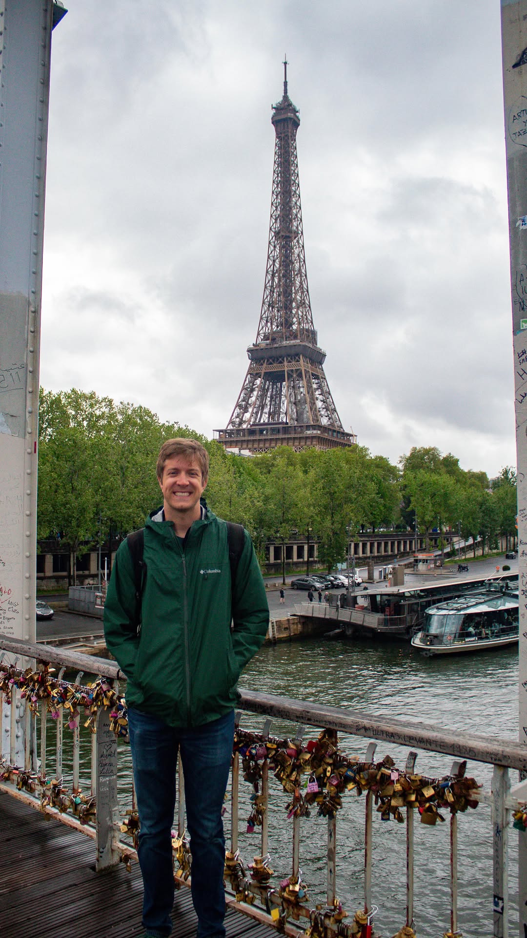 JUSTIN & LINDSAY | Food, Brews, & Outdoor Adventures, Eiffel Tower