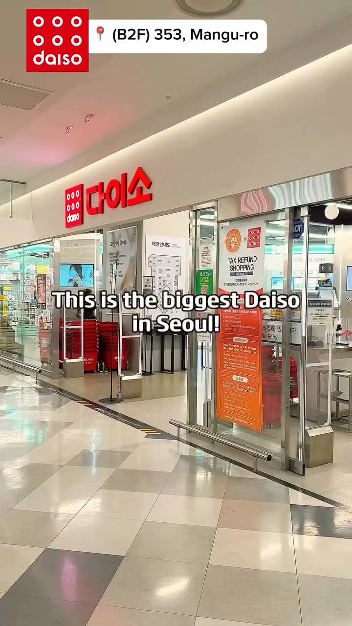 GreeneStay Sindang, Daiso (Myeongdong Station Branch)