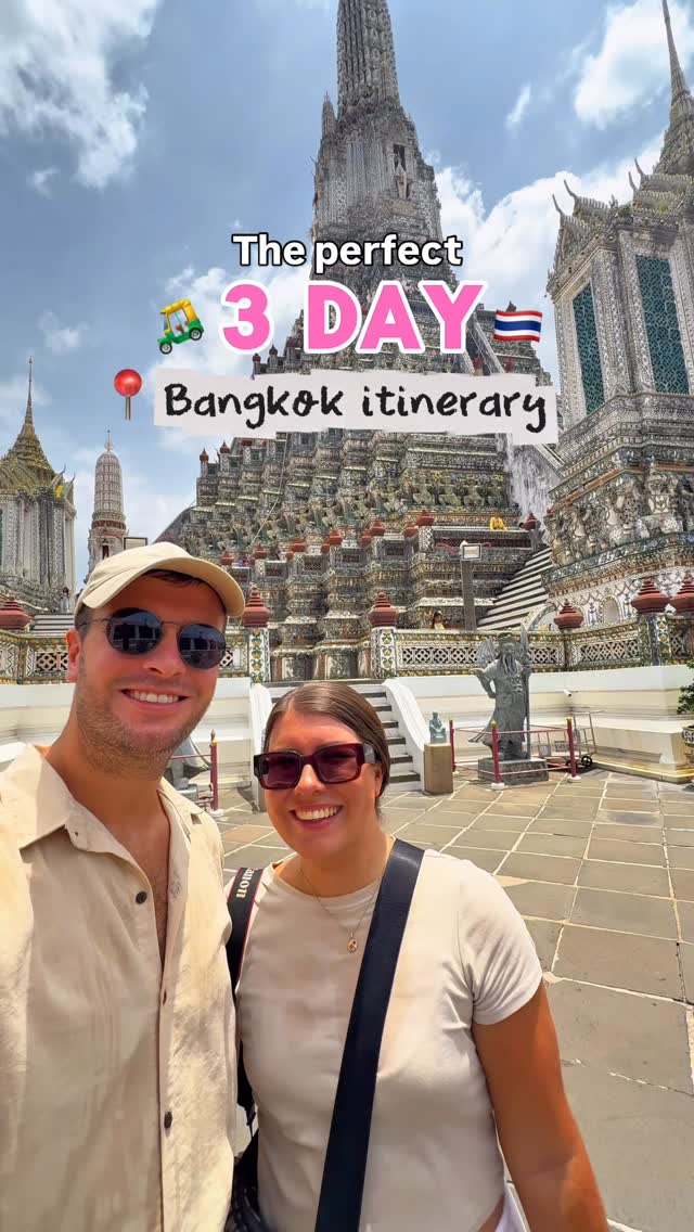 Emma & Tyler 🌍✈️ | Asia Travel Content | Bangkok 🇹🇭🫶🏻, The Grand Palace