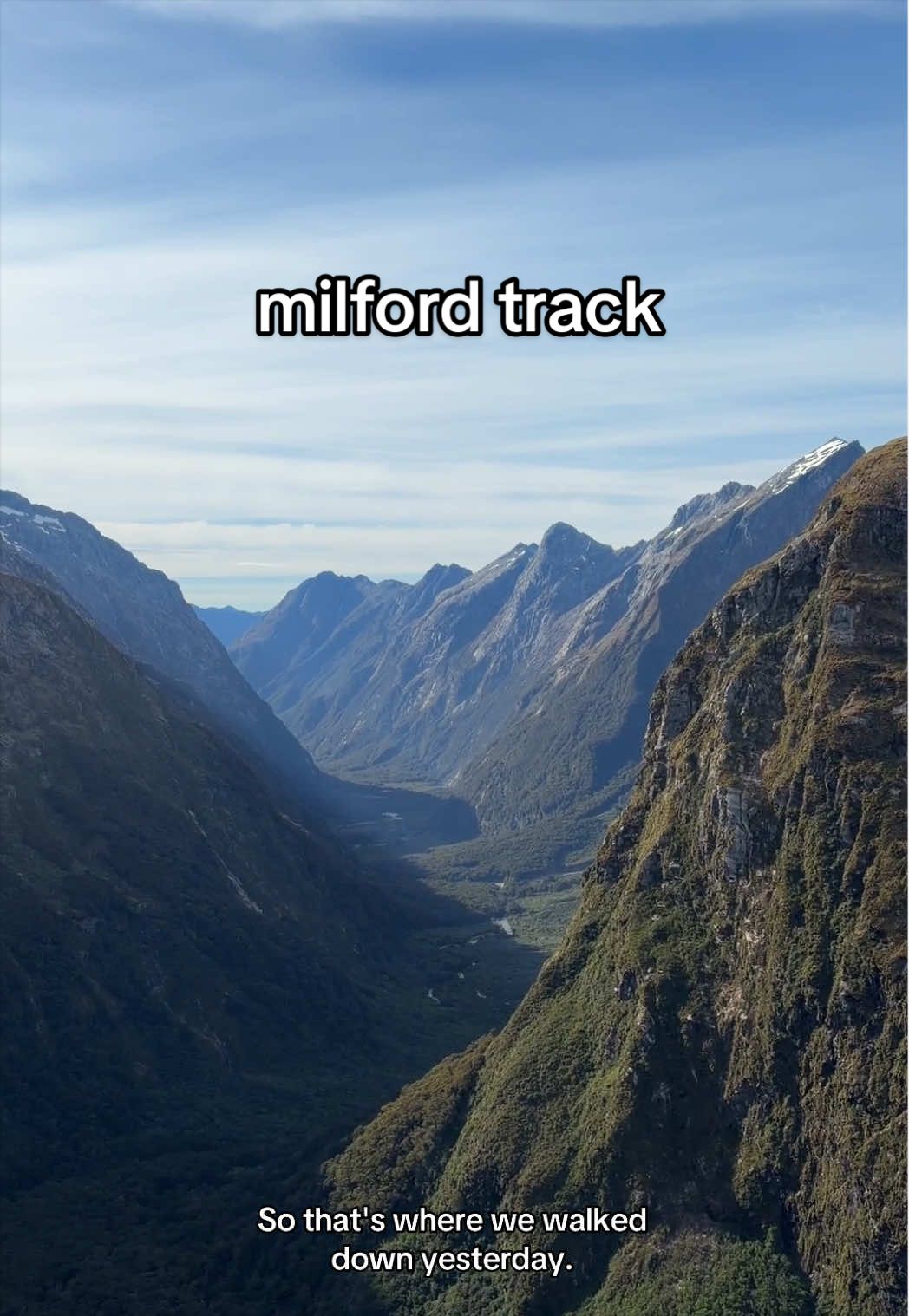 Jen (exploring NZ), Milford Track Trailhead (Sandfly Point)