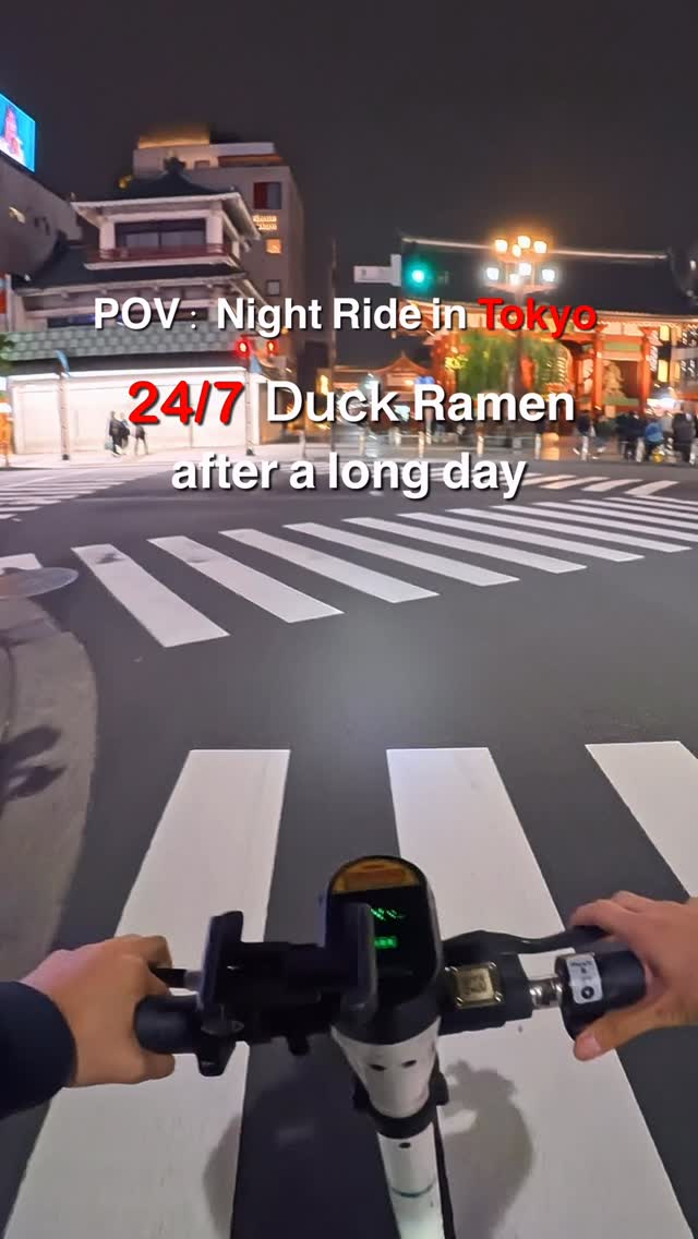 Tokyo Night Riding, Ramen Kamo to Negi