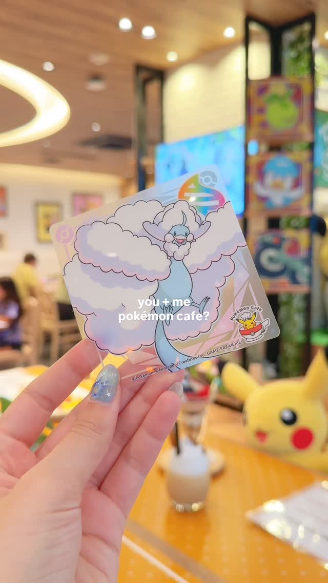 pluto 🪼🫧, Pokémon Cafe Osaka Shinsaibashi