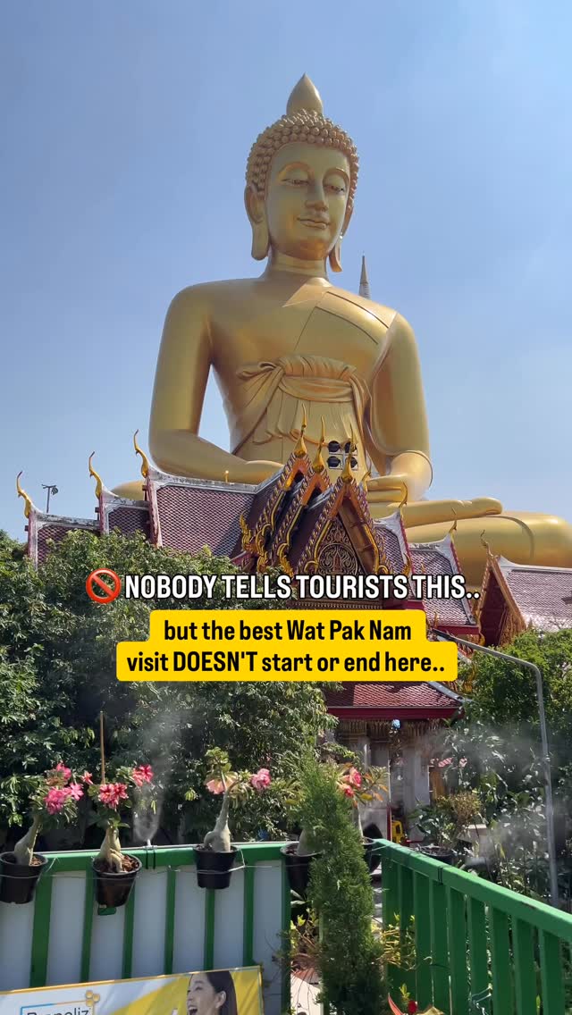 relatable travel adventures • follow the journey, Wat Paknam Phasi Charoen